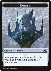 Emblem - Tamiyo, Field Researcher - Eldritch Moon - Magic: The Gathering card
