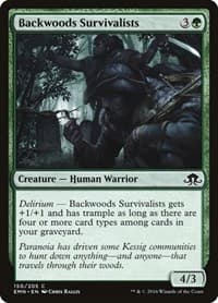 Backwoods Survivalists - Eldritch Moon - Magic: The Gathering card