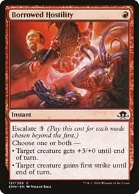 Borrowed Hostility - Eldritch Moon - Magic: The Gathering card