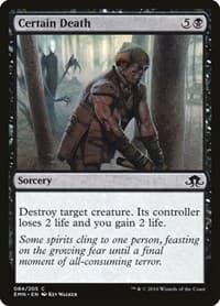 Certain Death - Eldritch Moon - Magic: The Gathering card