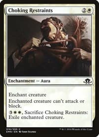 Choking Restraints - Eldritch Moon - Magic: The Gathering card