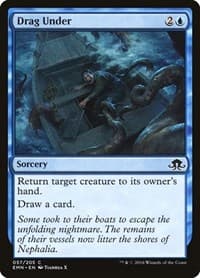 Drag Under - Eldritch Moon - Magic: The Gathering card