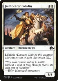Faithbearer Paladin - Eldritch Moon - Magic: The Gathering card
