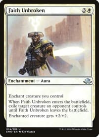 Faith Unbroken - Eldritch Moon - Magic: The Gathering card