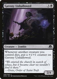 Gavony Unhallowed - Eldritch Moon - Magic: The Gathering card