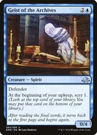 Geist of the Archives - Eldritch Moon - Magic: The Gathering card