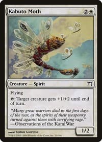 Kabuto Moth - Champions of Kamigawa - Magic: The Gathering card