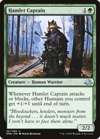 Hamlet Captain - Eldritch Moon - Magic: The Gathering card