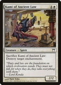 Kami of Ancient Law - Champions of Kamigawa - Magic: The Gathering card