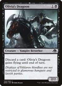 Olivia's Dragoon - Eldritch Moon - Magic: The Gathering card