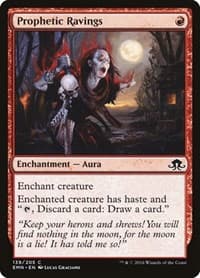 Prophetic Ravings - Eldritch Moon - Magic: The Gathering card
