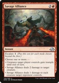 Savage Alliance - Eldritch Moon - Magic: The Gathering card