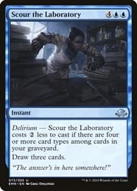 Scour the Laboratory - Eldritch Moon - Magic: The Gathering card