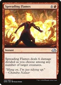 Spreading Flames - Eldritch Moon - Magic: The Gathering card