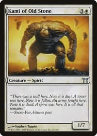 Kami of Old Stone - Champions of Kamigawa - Magic: The Gathering card