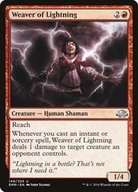 Weaver of Lightning - Eldritch Moon - Magic: The Gathering card