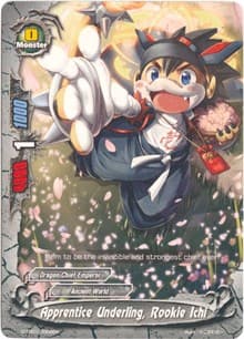 Apprentice Underling, Rookie Ichi - Trial Deck: Dragon Emperor of the Colossal Ocean - Future Card BuddyFight card