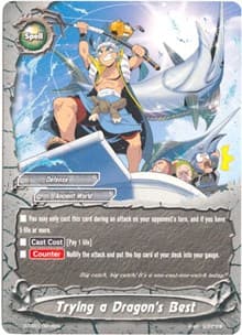 Trying a Dragon's Best - Trial Deck: Dragon Emperor of the Colossal Ocean - Future Card BuddyFight card