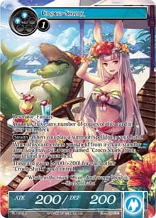 Croco-Shark - Promo Cards - Force of Will card
