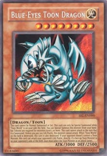 Blue-Eyes Toon Dragon (SRL-EN000) - Spell Ruler (Worldwide English) - YuGiOh card