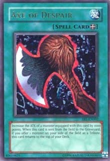 Axe of Despair - Spell Ruler - YuGiOh card