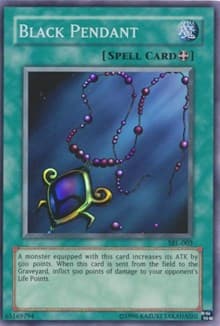 Black Pendant - Spell Ruler - YuGiOh card