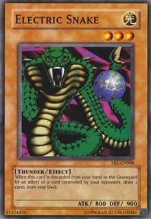 Electric Snake - Spell Ruler - YuGiOh card
