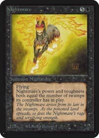 Nightmare - Alpha Edition - Magic: The Gathering card