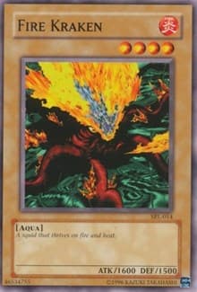 Fire Kraken - Spell Ruler - YuGiOh card