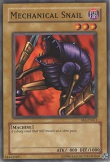 Mechanical Snail - Spell Ruler - YuGiOh card