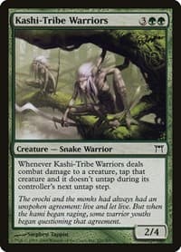 Kashi-Tribe Warriors - Champions of Kamigawa - Magic: The Gathering card