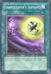 Gravekeeper's Servant - Spell Ruler - YuGiOh card