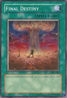 Final Destiny - Spell Ruler - YuGiOh card