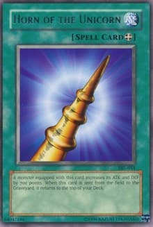 Horn of the Unicorn - Spell Ruler - YuGiOh card