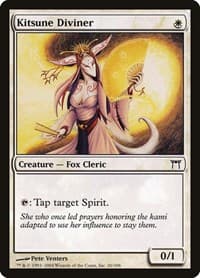 Kitsune Diviner - Champions of Kamigawa - Magic: The Gathering card
