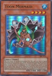 Toon Mermaid - Spell Ruler - YuGiOh card