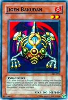 Jigen Bakudan - Spell Ruler - YuGiOh card