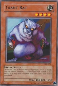 Giant Rat - Spell Ruler - YuGiOh card