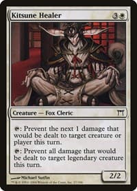 Kitsune Healer - Champions of Kamigawa - Magic: The Gathering card
