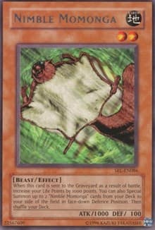 Nimble Momonga - Spell Ruler - YuGiOh card