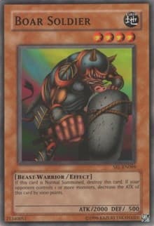 Boar Soldier - Spell Ruler - YuGiOh card