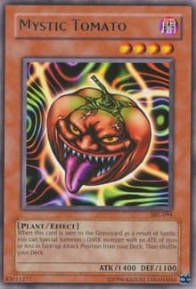 Mystic Tomato - Spell Ruler - YuGiOh card
