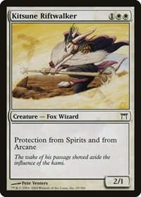 Kitsune Riftwalker - Champions of Kamigawa - Magic: The Gathering card