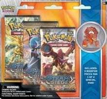 Steam Siege Collectible Pin 3 Pack Blister [Volcanion] - XY - Steam Siege - Pokemon card