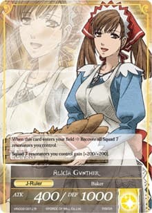 Alicia Melchiott // Alicia Gunther - Vingolf 2 - Valkyria Chronicles - Force of Will card