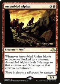 Assembled Alphas - Prerelease Cards - Magic: The Gathering card
