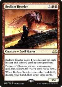 Bedlam Reveler - Prerelease Cards - Magic: The Gathering card