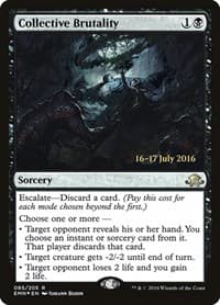 Collective Brutality - Prerelease Cards - Magic: The Gathering card