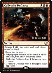 Collective Defiance - Prerelease Cards - Magic: The Gathering card