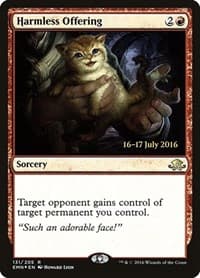 Harmless Offering - Prerelease Cards - Magic: The Gathering card